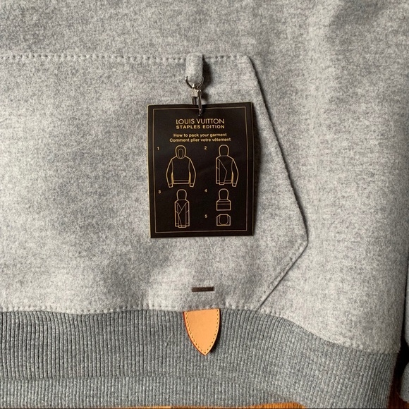 Louis Vuitton Double Face Wool Blend Hoody - Picture 5 of 6